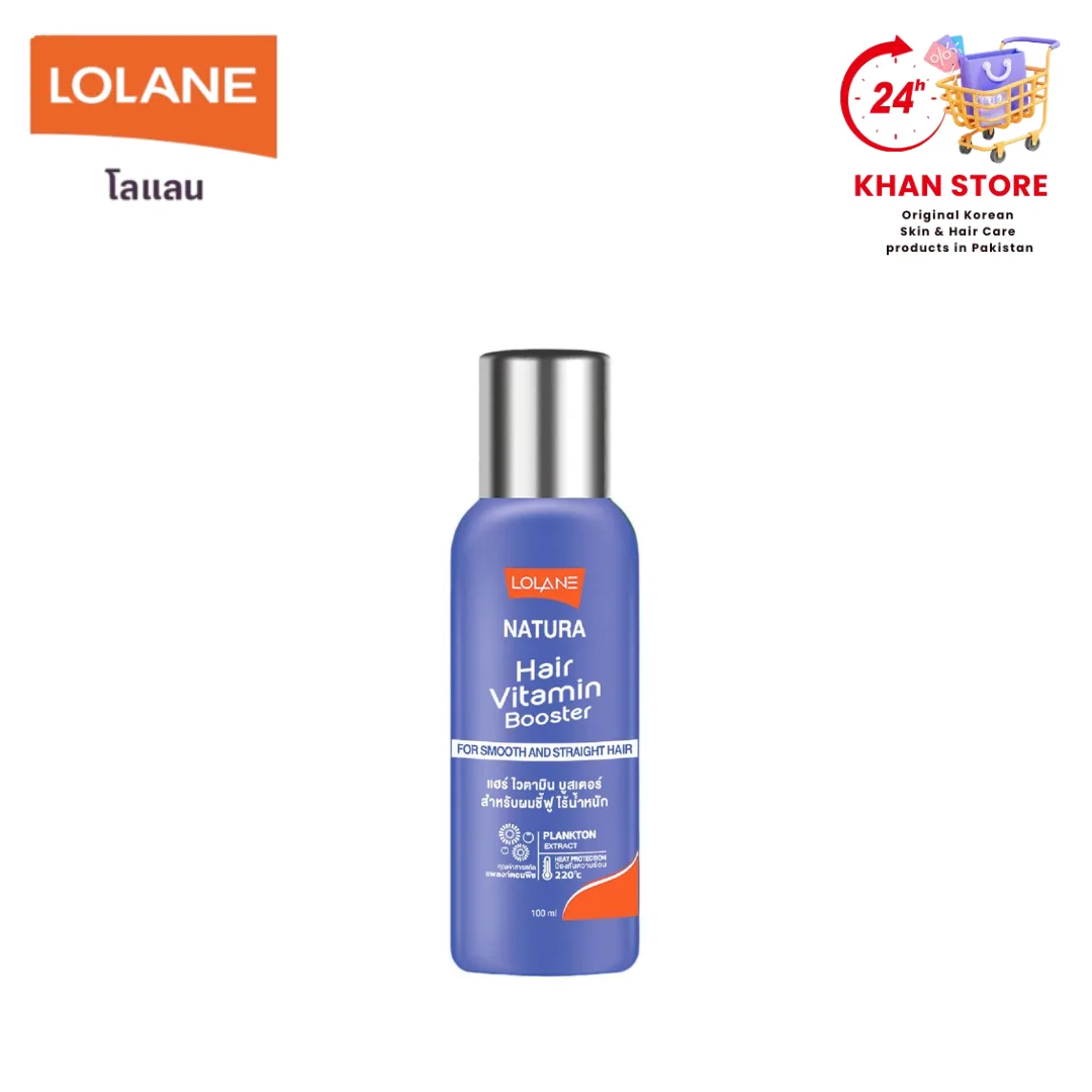 Lolane Natura Hair Vitamin Booster for Smooth Straight Hair lolane-natura-hair-vitamin-booster-for-smooth-straight-hair-100-ml
